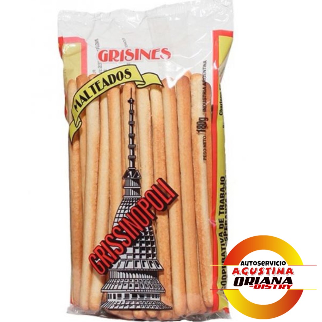 GALLETITAS GRISSINOPOLI 180G
