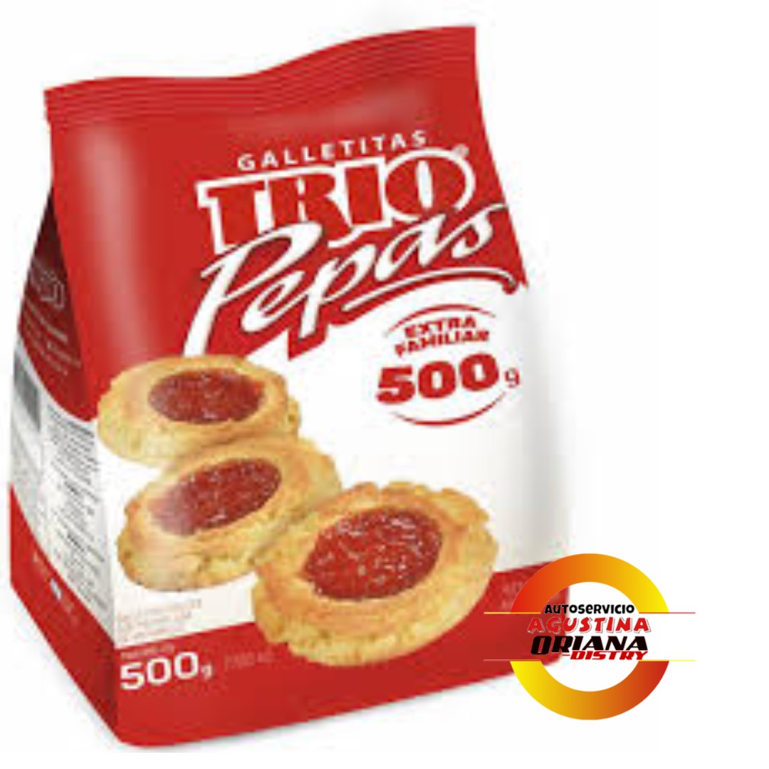 GALLETITAS TRIO 500G PEPAS
