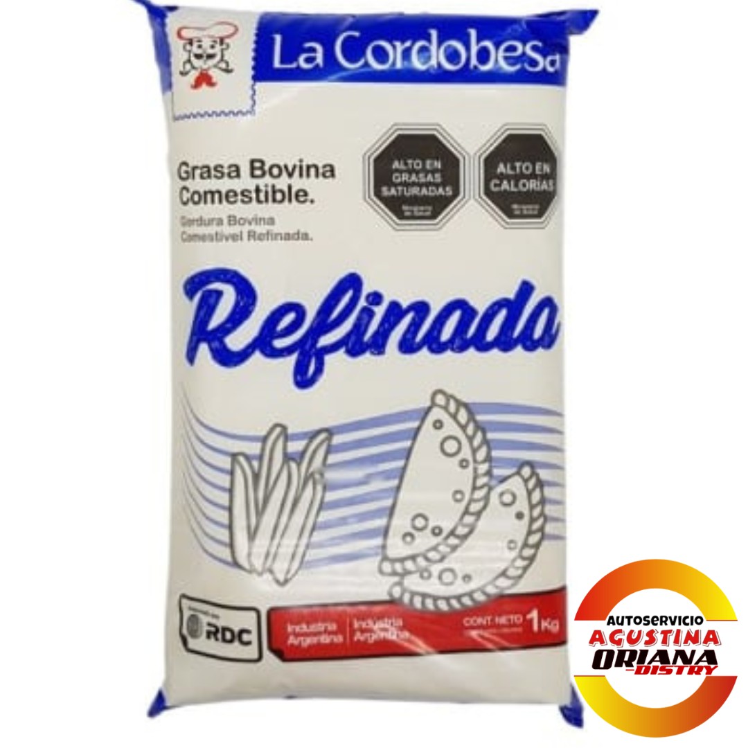 GRASA 1K LA CORDOBESA BOVINA