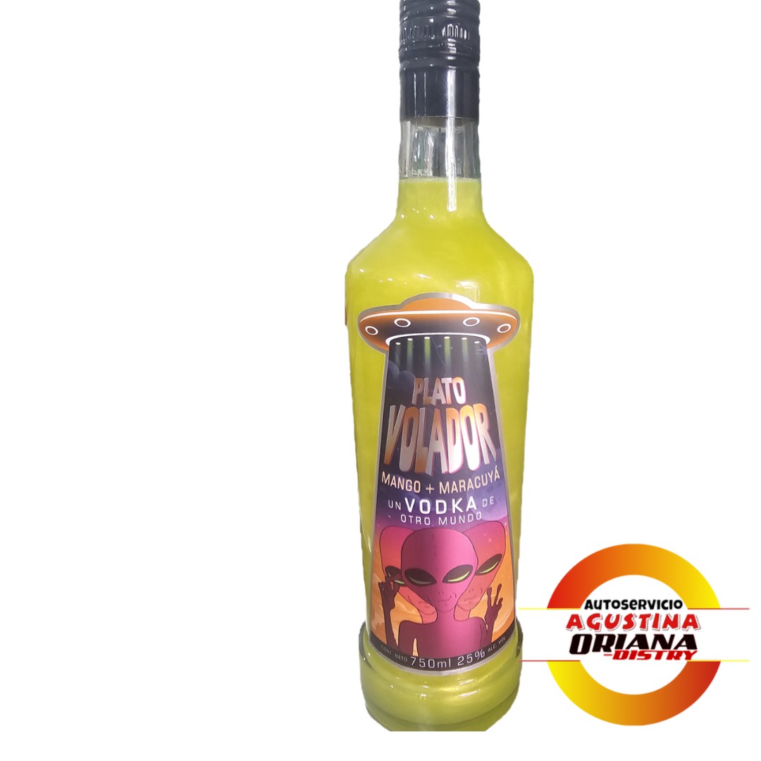 VODKA PLATO VOLADOR MANGO