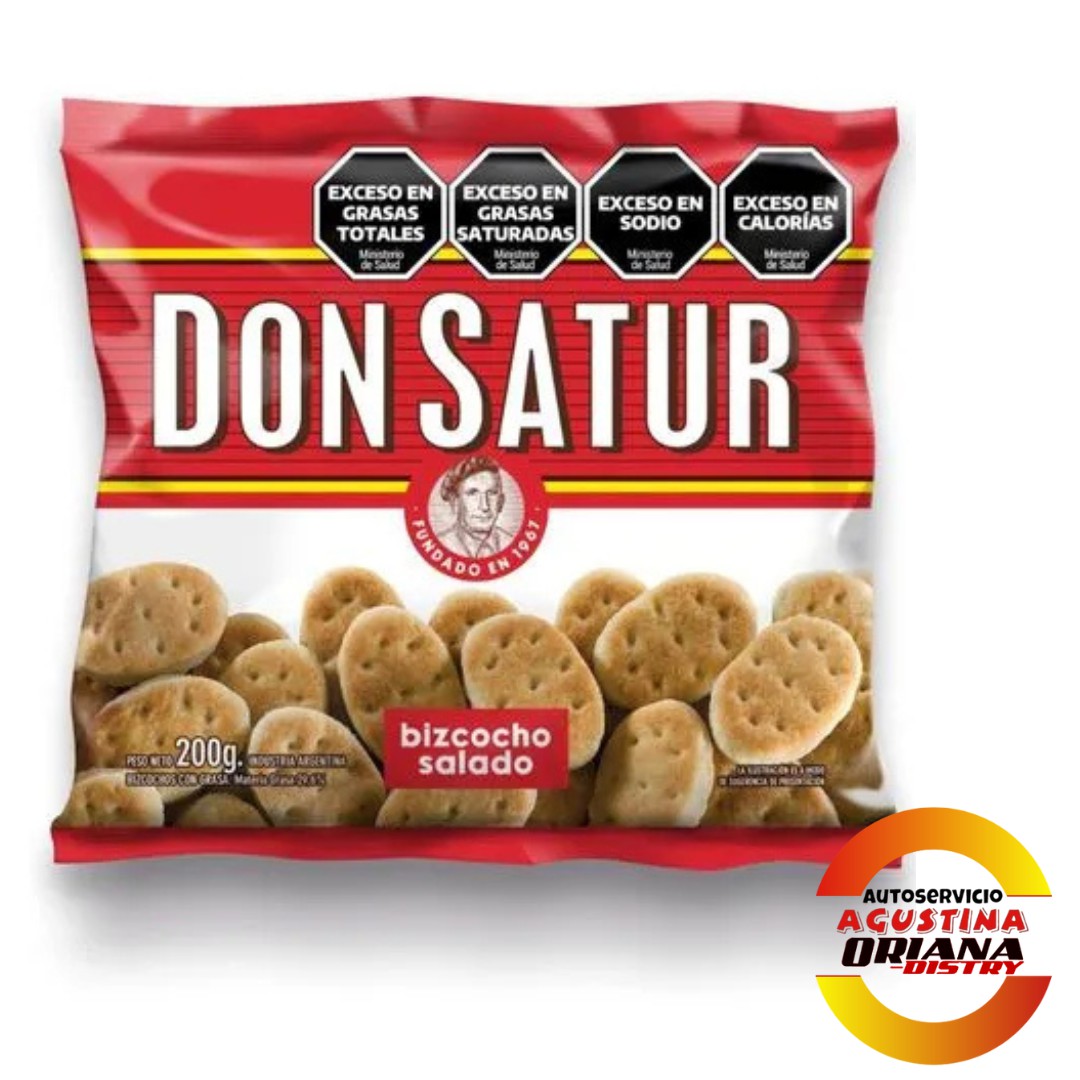 GALLETITAS DON SATUR  200G B.SALADO