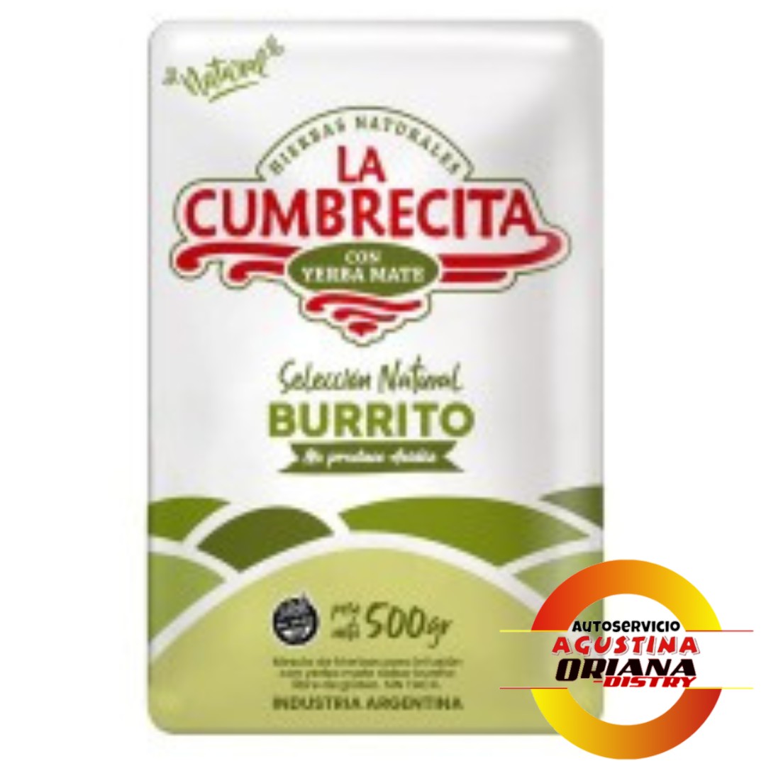 YERBA 500G LA CUMBRECITA BURRITO