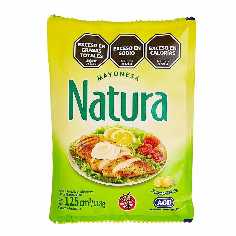 MAYONESA  125G NATURA