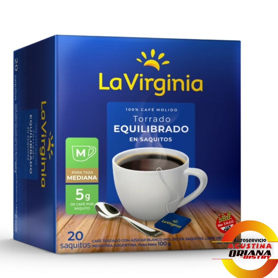 CAFE LA VIRGINIA EQUILIBRADO-SAQUITO