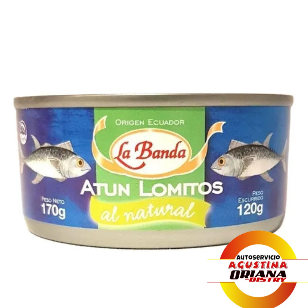 ATUN LOMITO LA BANDA 170G AL NATURAL