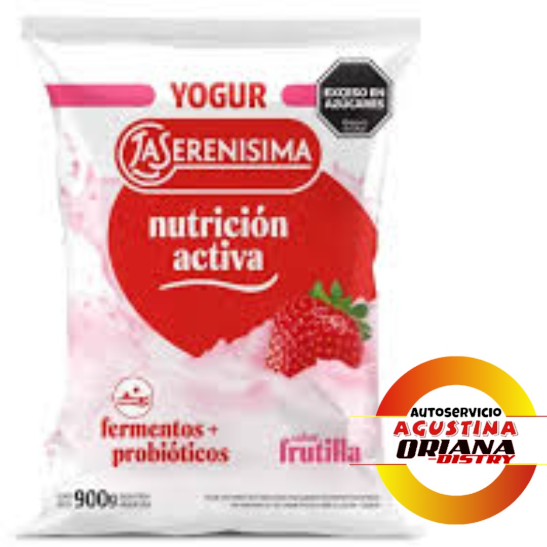 YOGUR SERENISIMA CLASICO 900G FRUTILLA