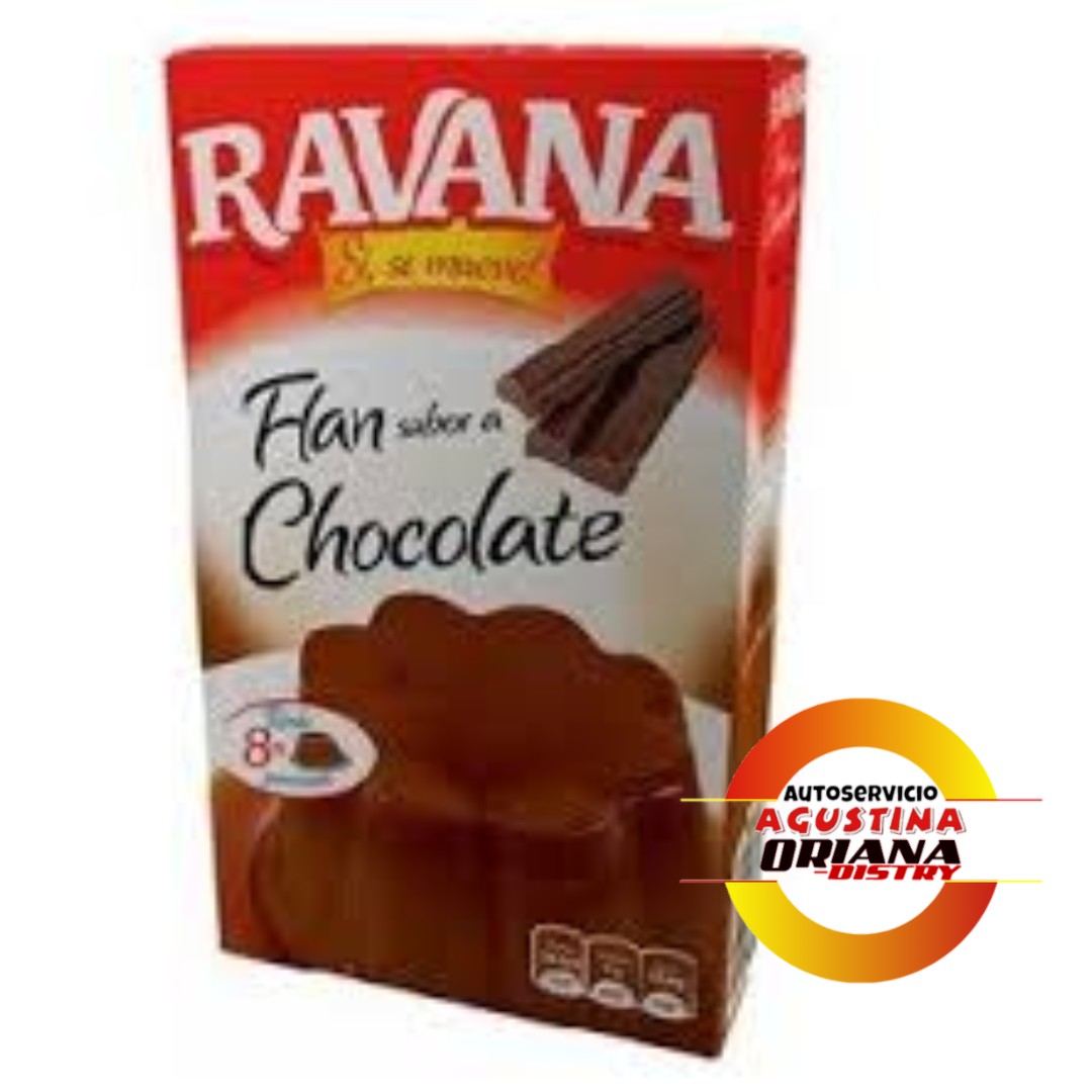 RAVANA FLAN CHOCOLATE