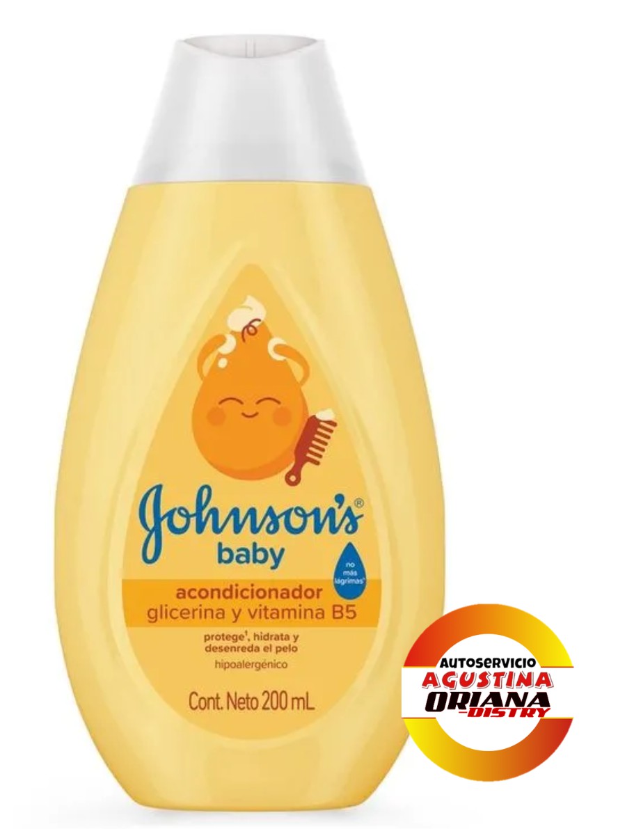 ACONDICIONADOR 200ML JOHNSONS BABY GLICERINA