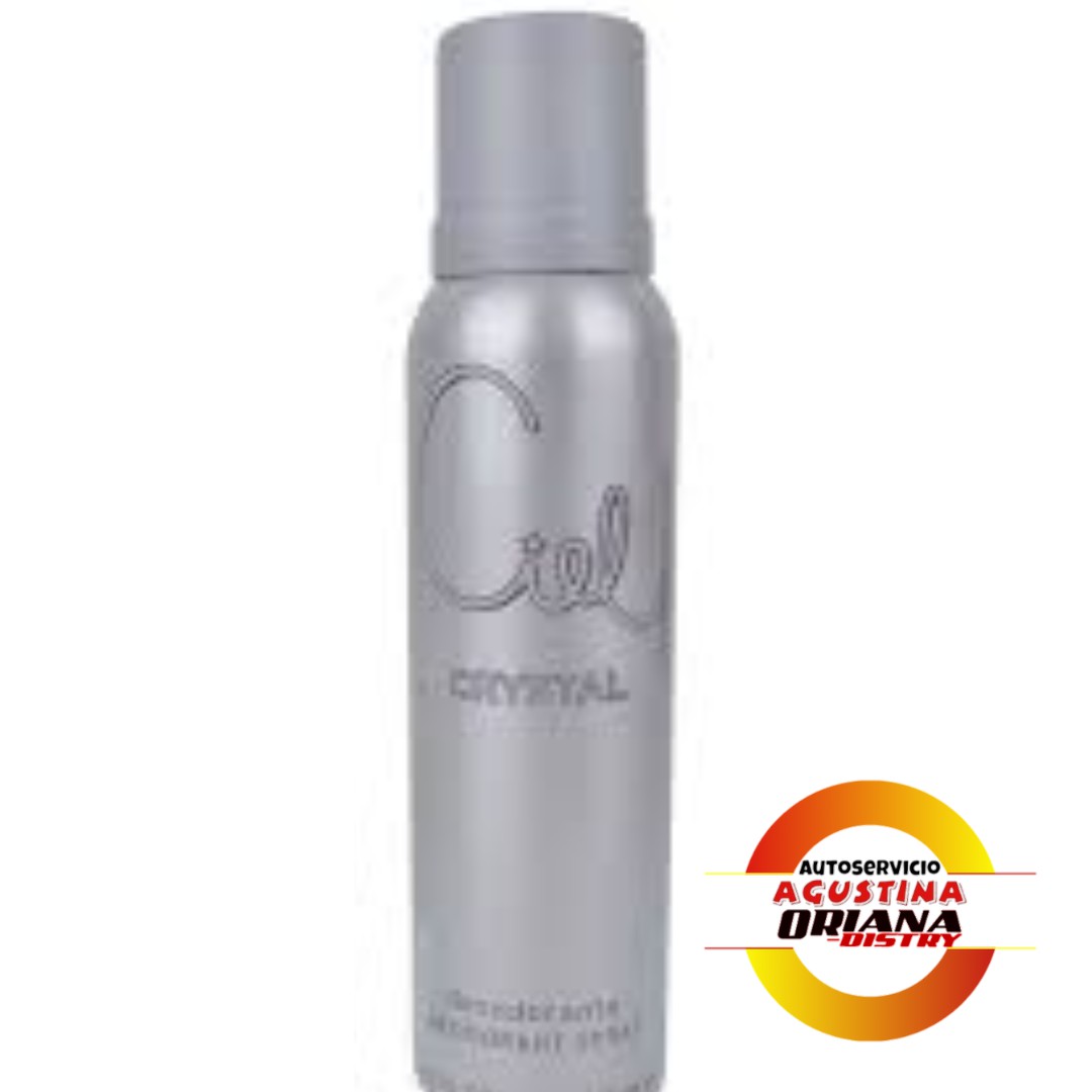 DESODORANTE 123ML CIEL CRYSTAL