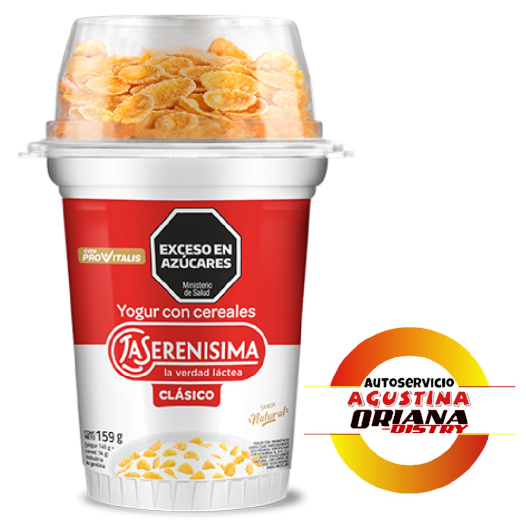 YOGUR SERENISIMA C CEREAL 159G VAINILLA