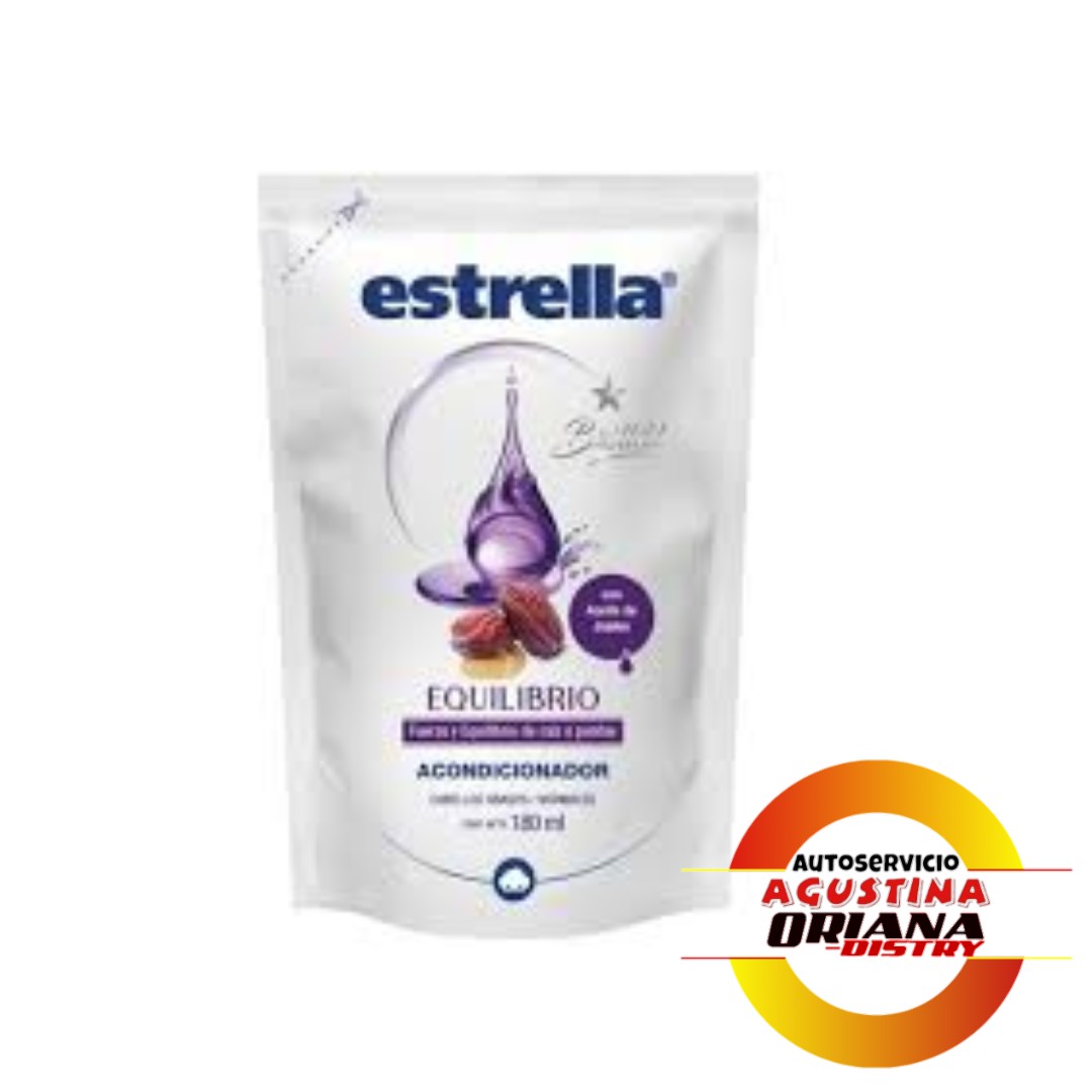 ACONDICONADOR 180ML ESTRELLA    EQUILIBRIO