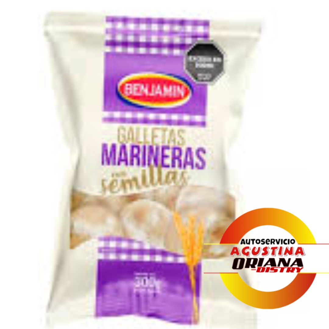 GALLETITAS BENJAMIN MARINERAS 300G CON SEMILLAS