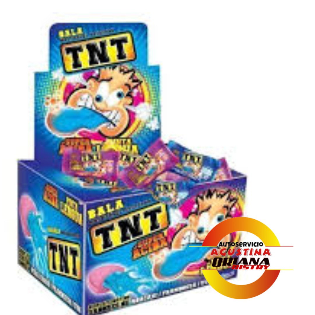 CARAMELO TNT NARANJA 60U