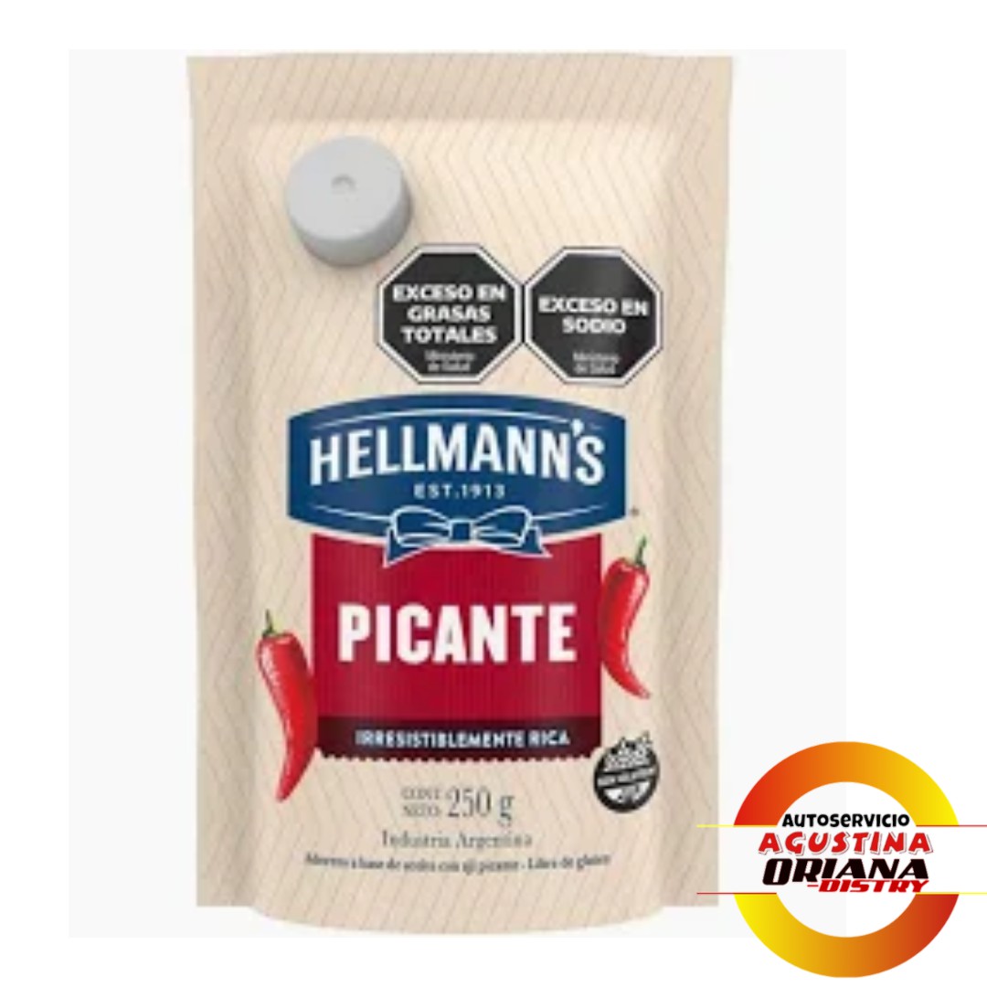 HELLMANNS 250G PICANTE