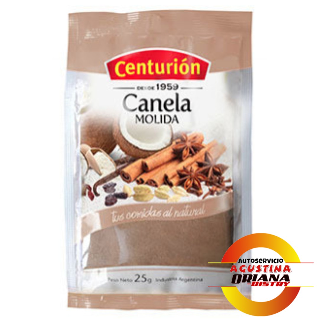 CONDIMENTO CANELA MOLIDA CENTURION