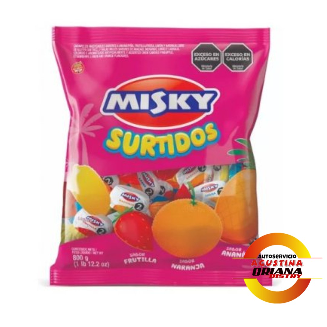 CARAMELO MISKY MASTICABLE 800G