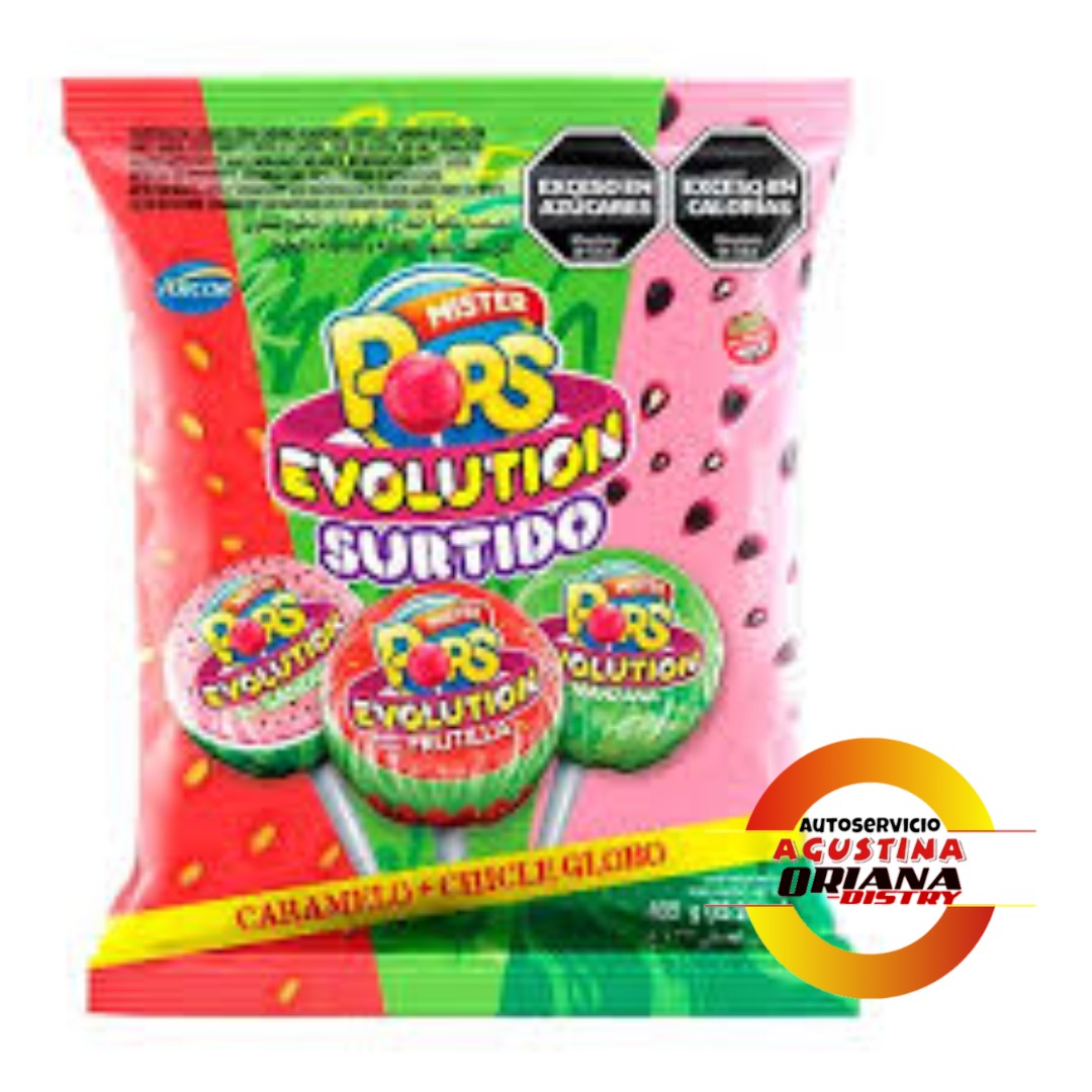 CHUPETIN POP`S EVOLUTIONSURTIDO