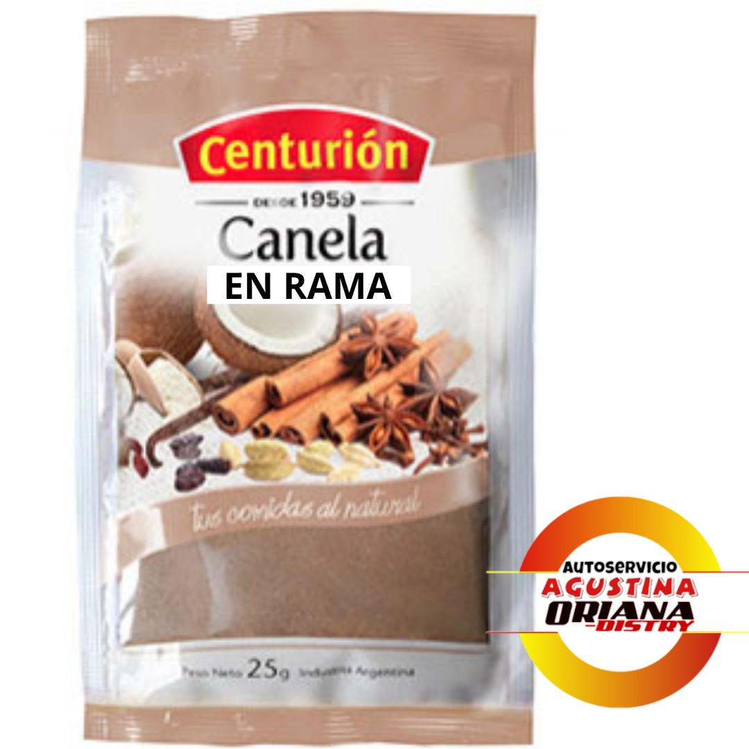 CONDIMENTO CANELA EN RAMA CENTURION