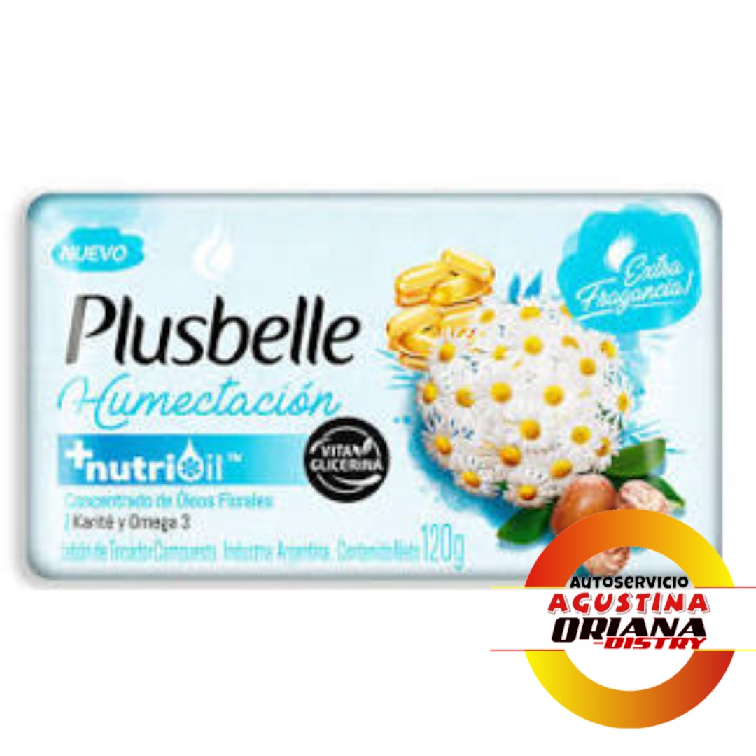 JABON TOCADOR  PLUSBELLE  120G HUMECTACION