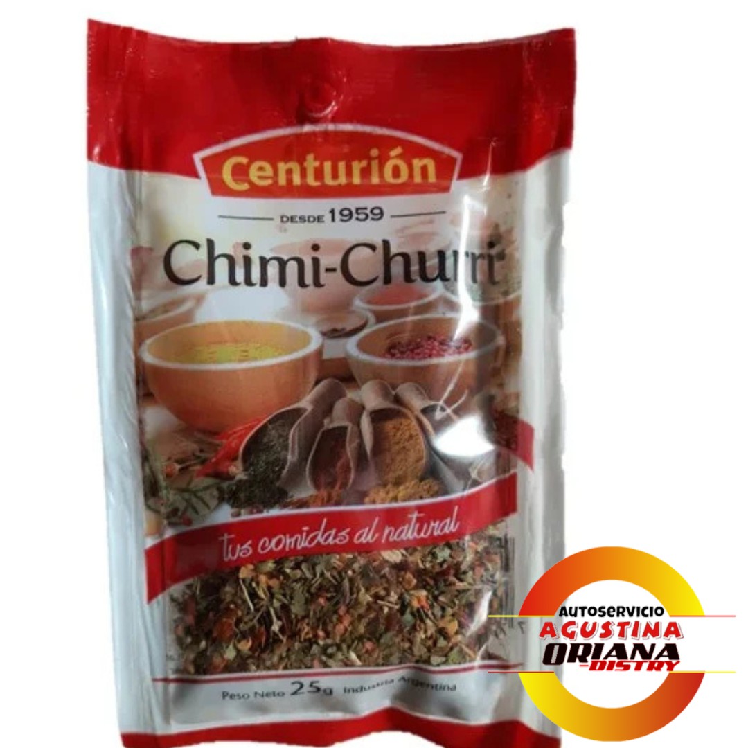 CONDIMENTO CHIMI CHURRI 25G CENTURION