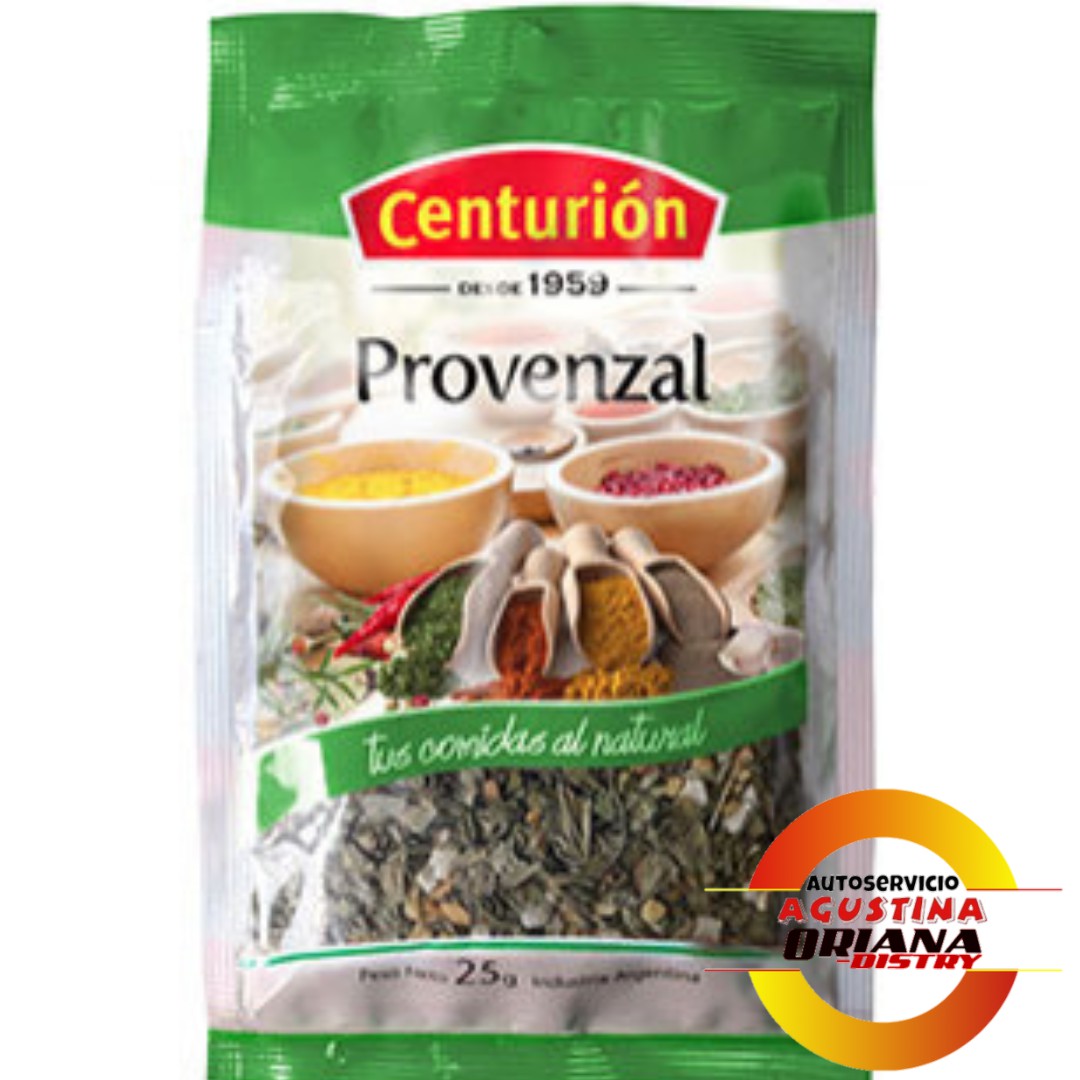 CONDIMENTO PROVENSAL 25G CENTURION