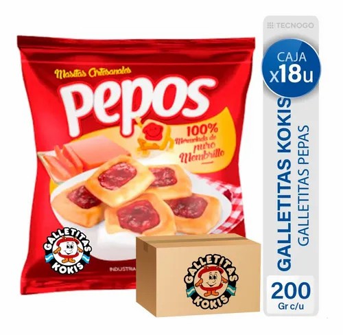 GALLETITAS PEPOS 200G KOKIS