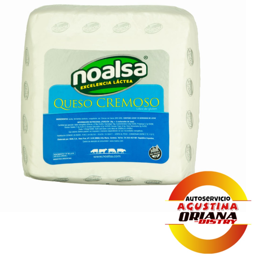 QUESO CREMOSO NOAL