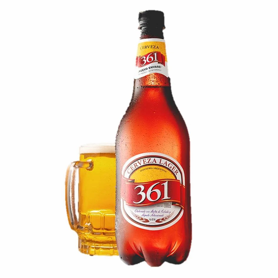 CERVEZA 361 DESCARTABLE LT