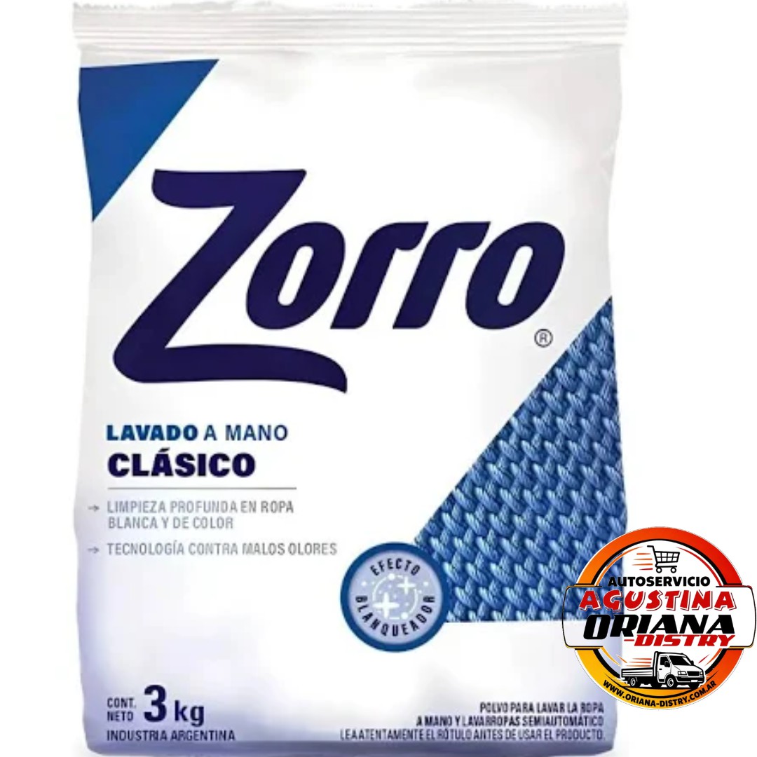 JABON POLVO 3K ZORRO