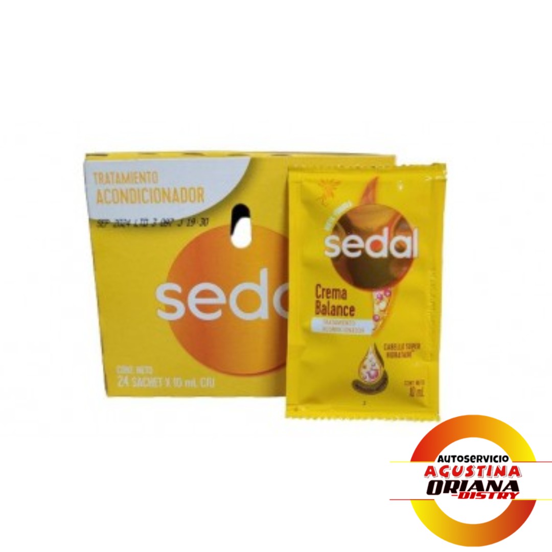 ACONDICIONADOR 24X10 SEDAL SACHET RES