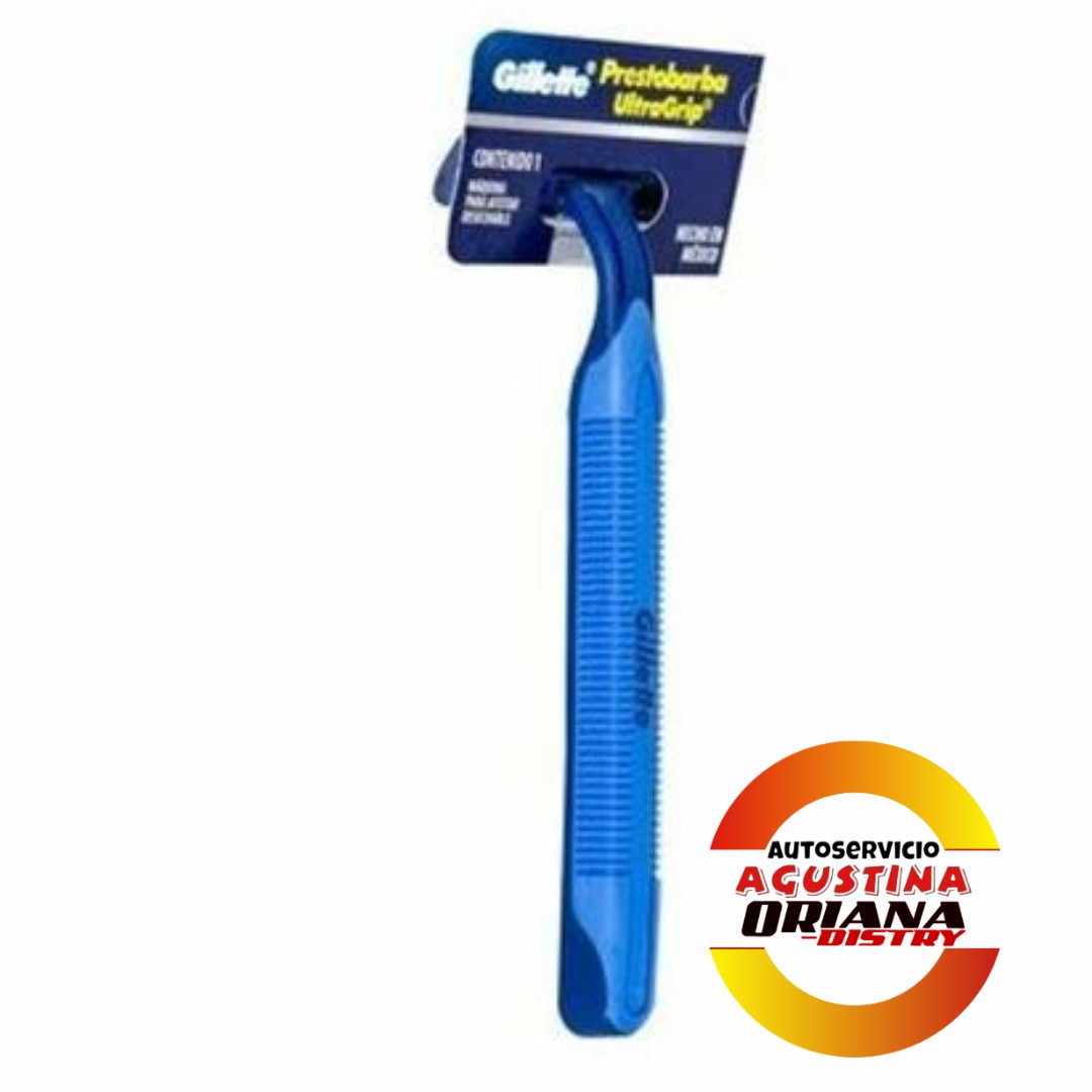 GILLETTE AZUL 2 FILOS - PLATINO