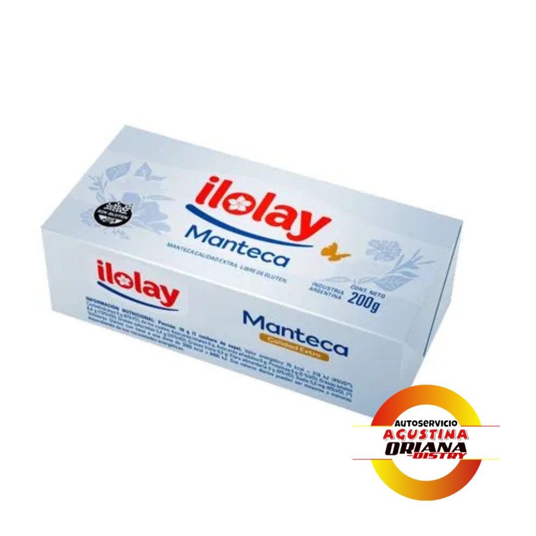 MANTECA 200G ILOLAY
