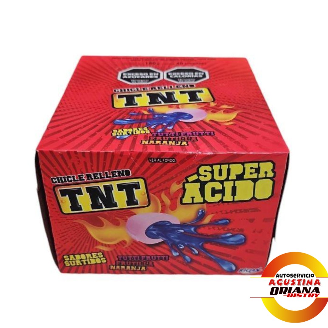 CHICLE TNT ACIDO  40UNI