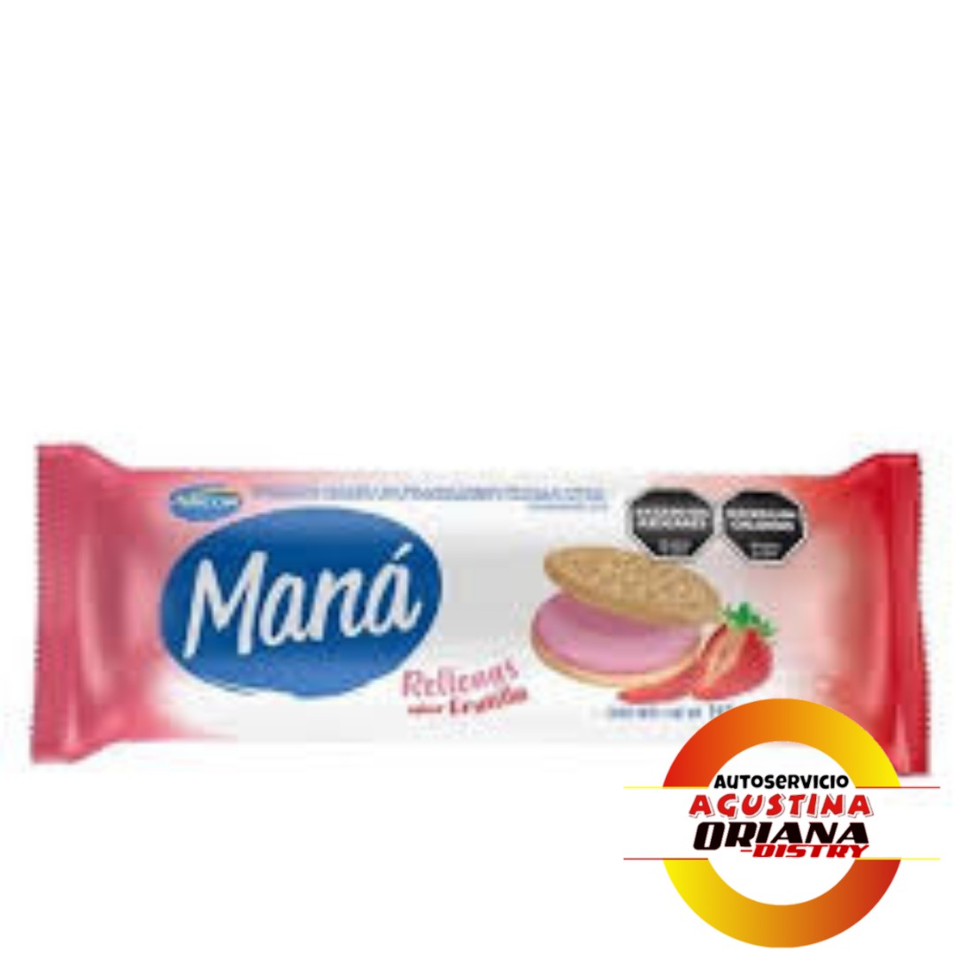 GALLETITAS MANA RELLENA FRUTILLA X1