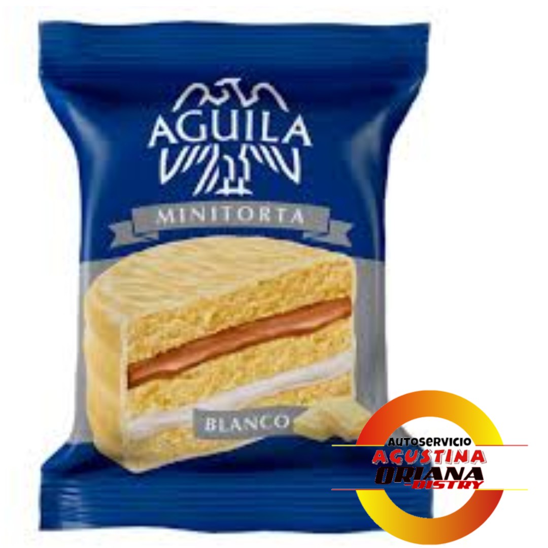 ALFAJOR AGUILA MINITORTA BLANCO