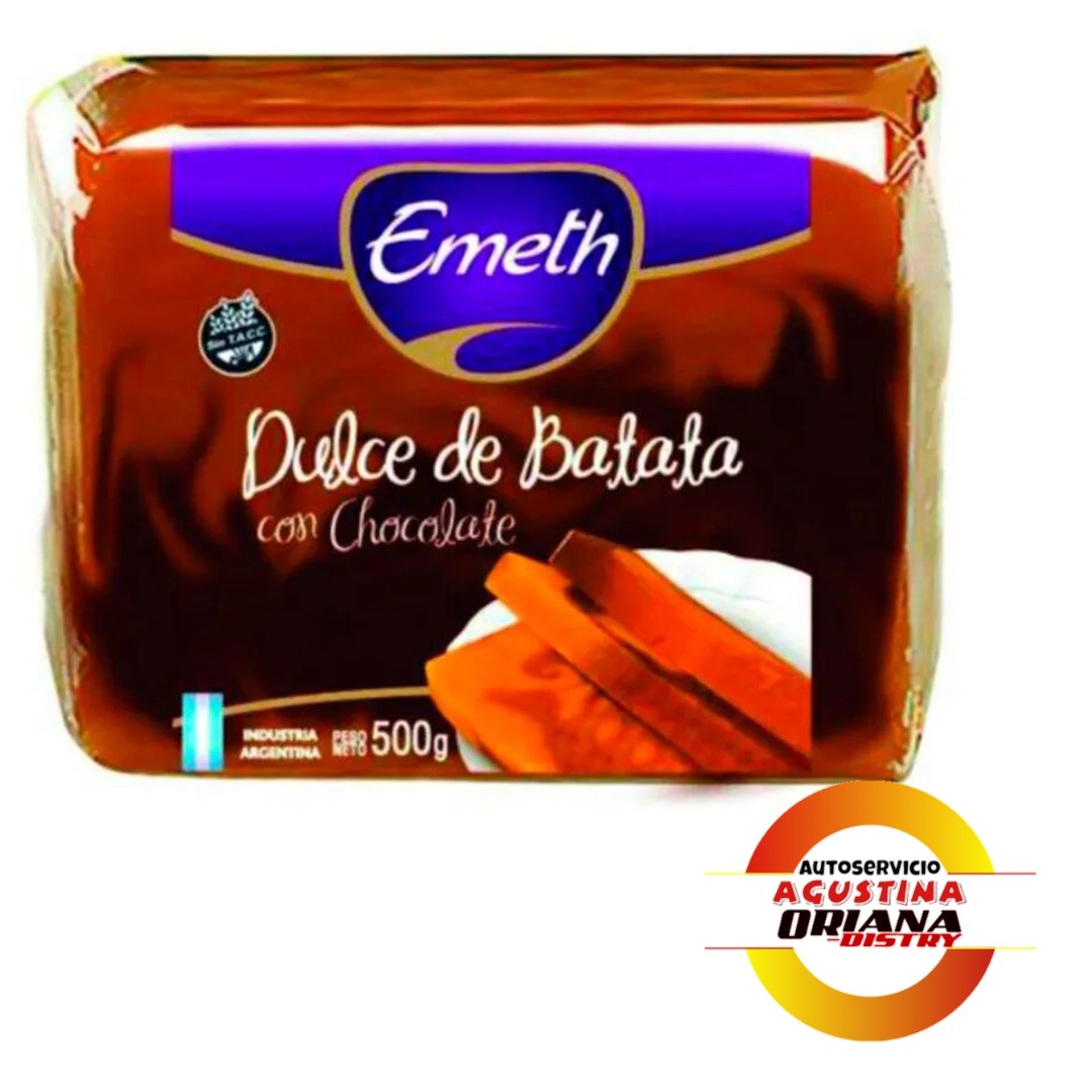DULCE 500G EMETH BATATA CON CHOCO