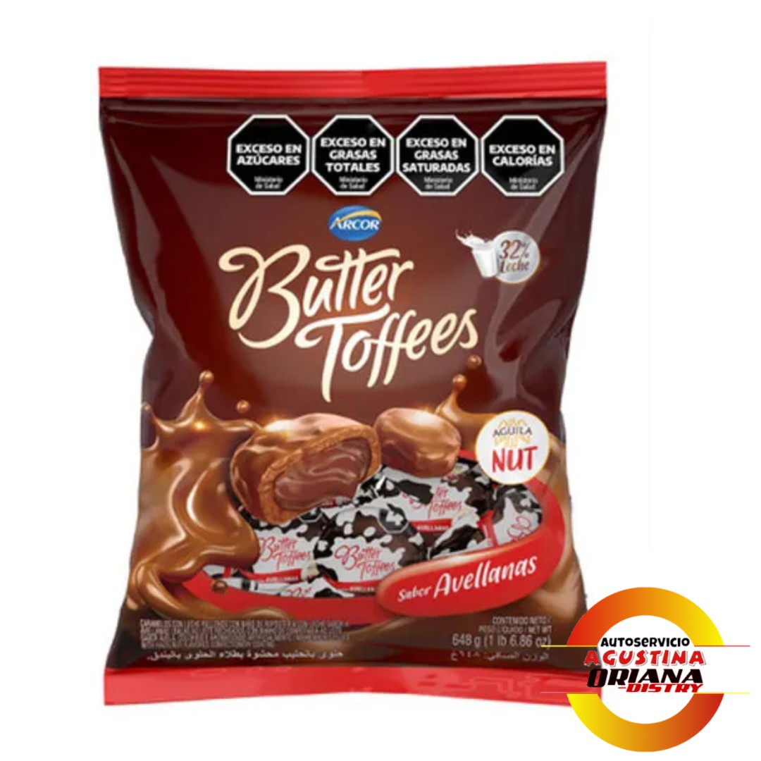 BUTTER TOFFEES AVELLANA