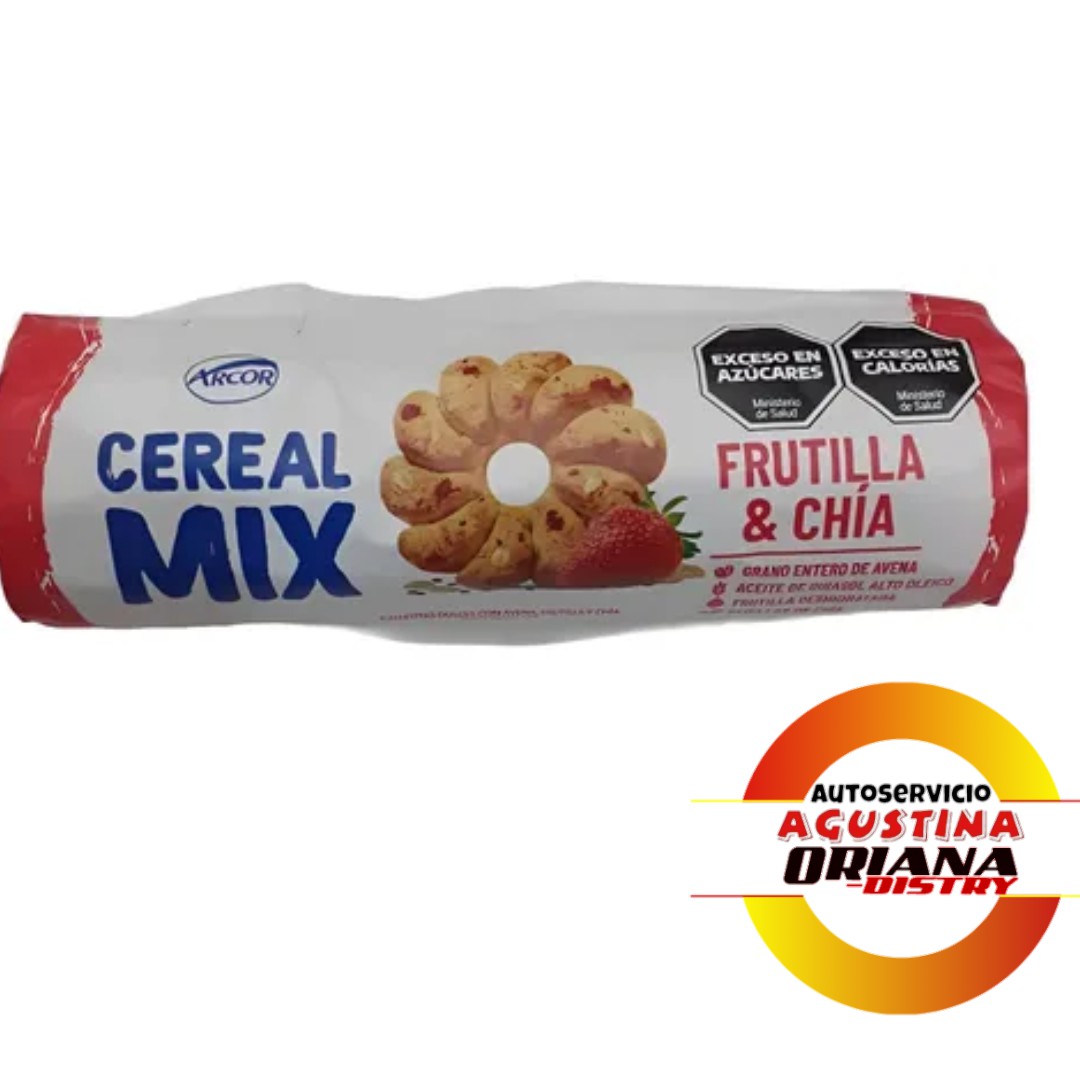 GALLETITAS 207G CEREAL MIX FRUTILLA & CHIA