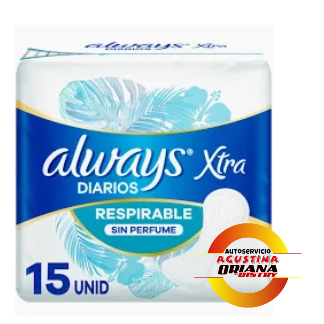 PROTECTORES ALWAYS X 15