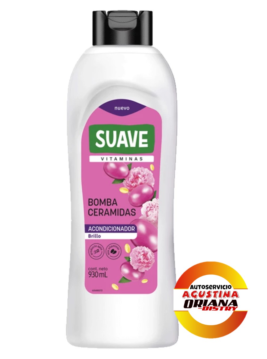 ACONDICIONADOR 1L SUAVE  CERAMIDAS