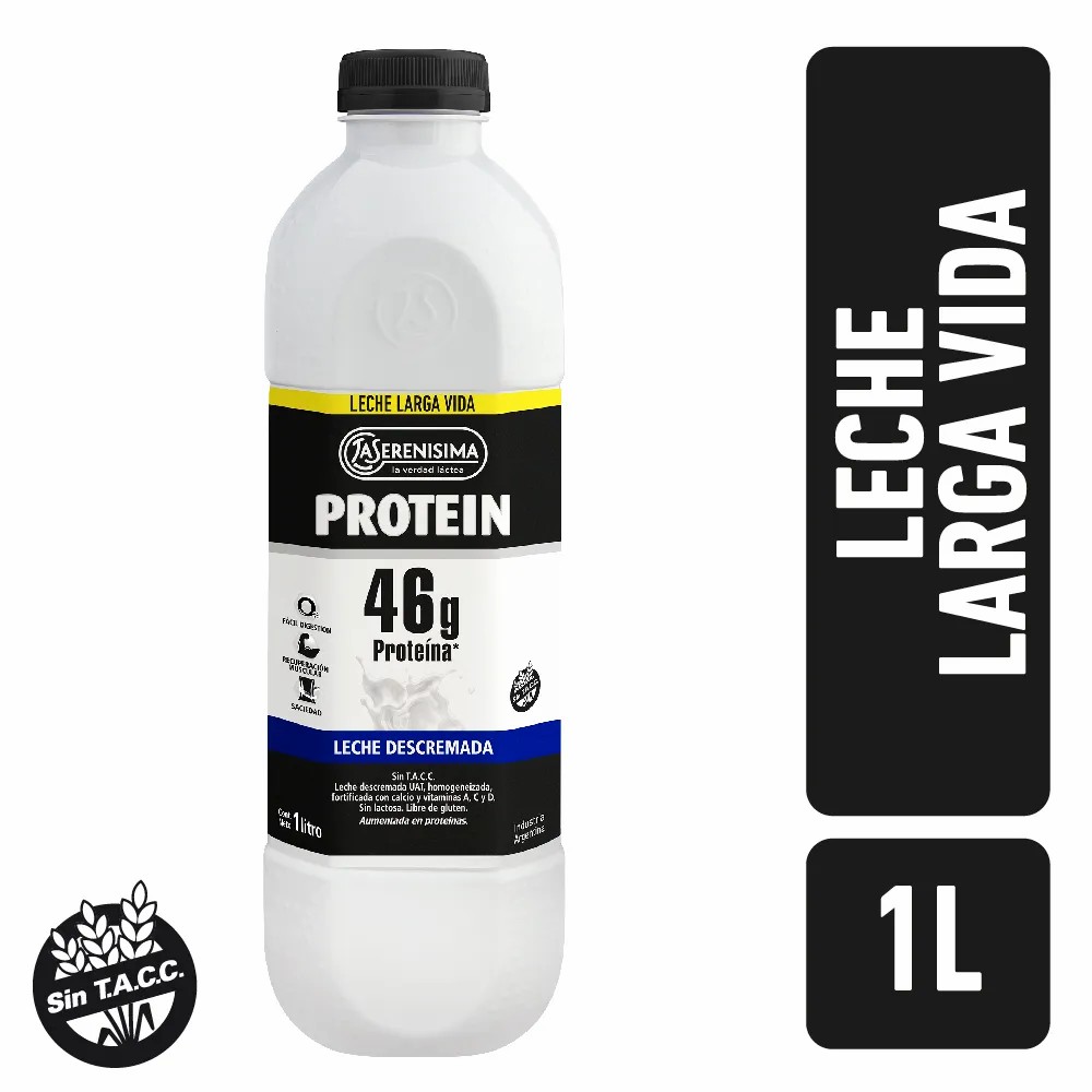 LECHE 1L SERENISIMA PROTEIN BOTELLA