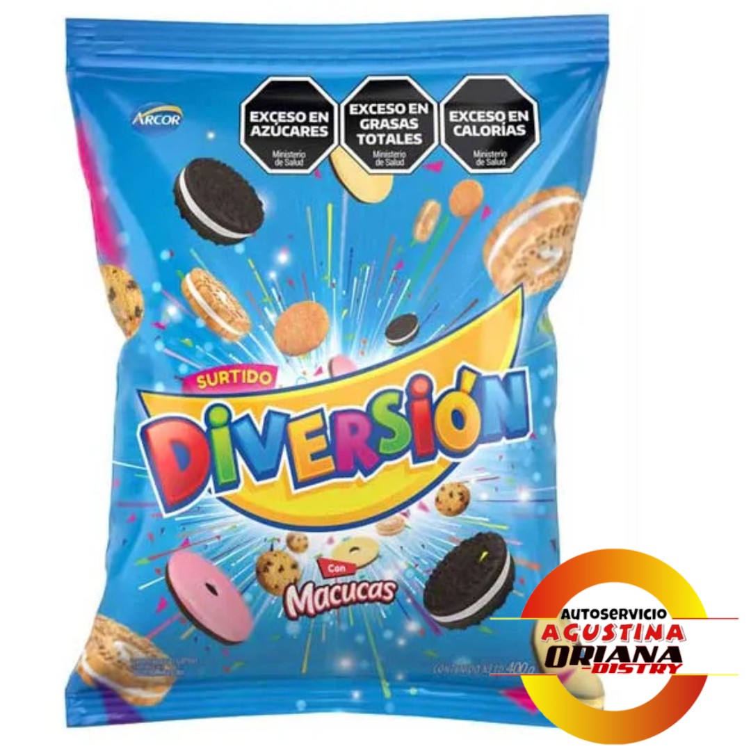GALLETITAS DIVERSION 400G