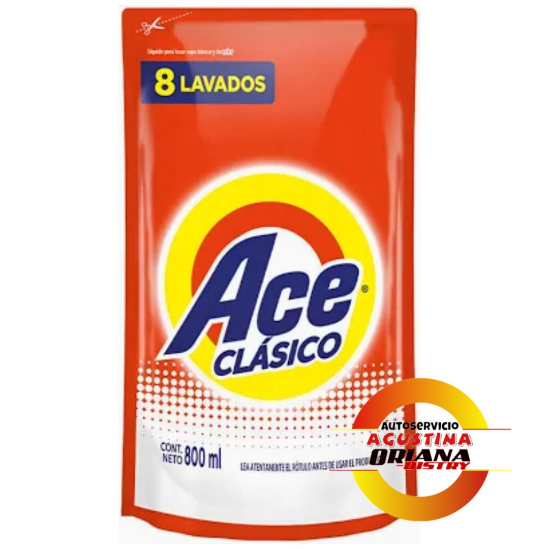 JABON LIQUIDO 800 ACE  DP