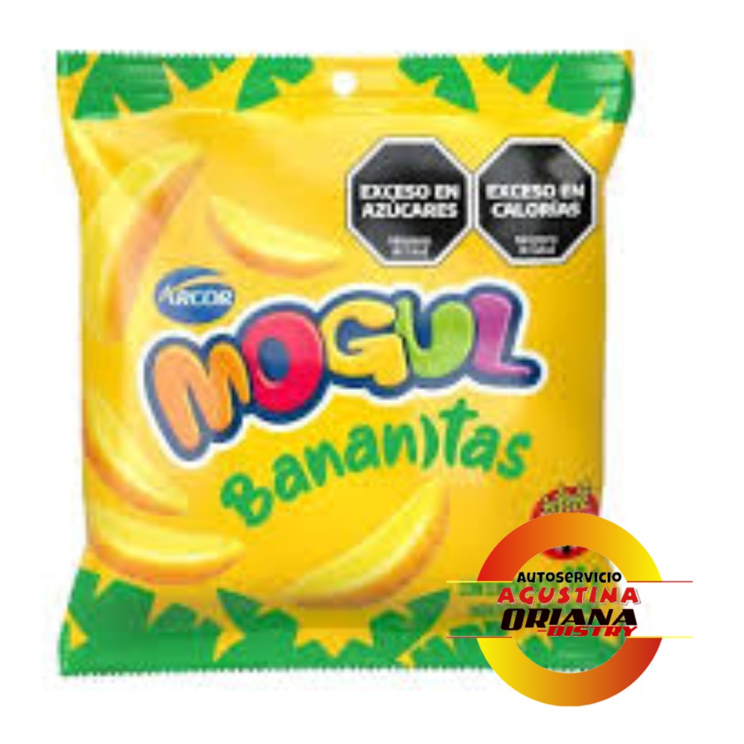 GOMITAS MOGUL 30G  BANANITAS