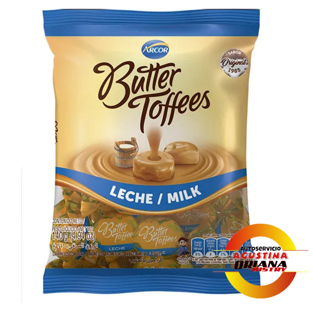 BUTTER TOFFEES LECHE