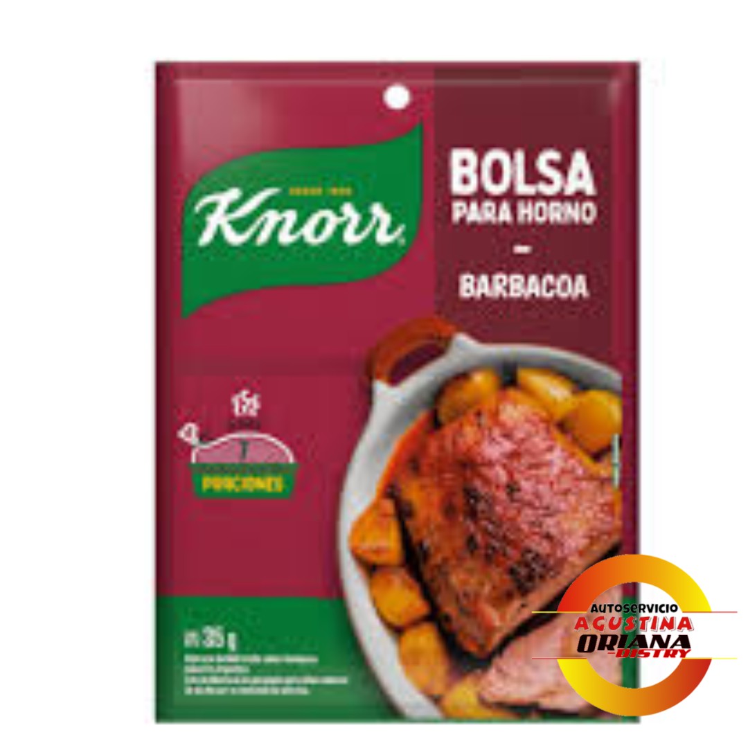 KNORR BOLSA HORNO BARBACOA