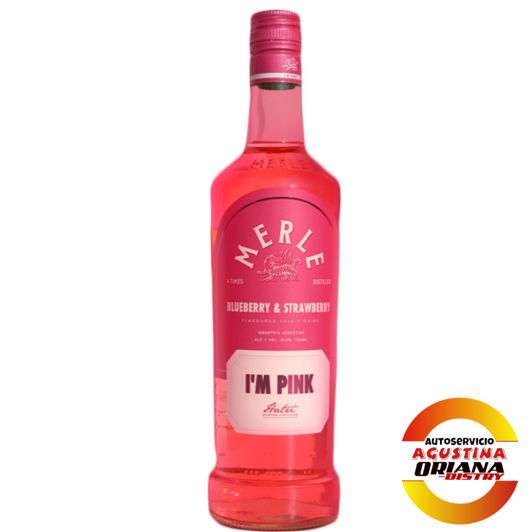GIN MERLE 750ML PINK