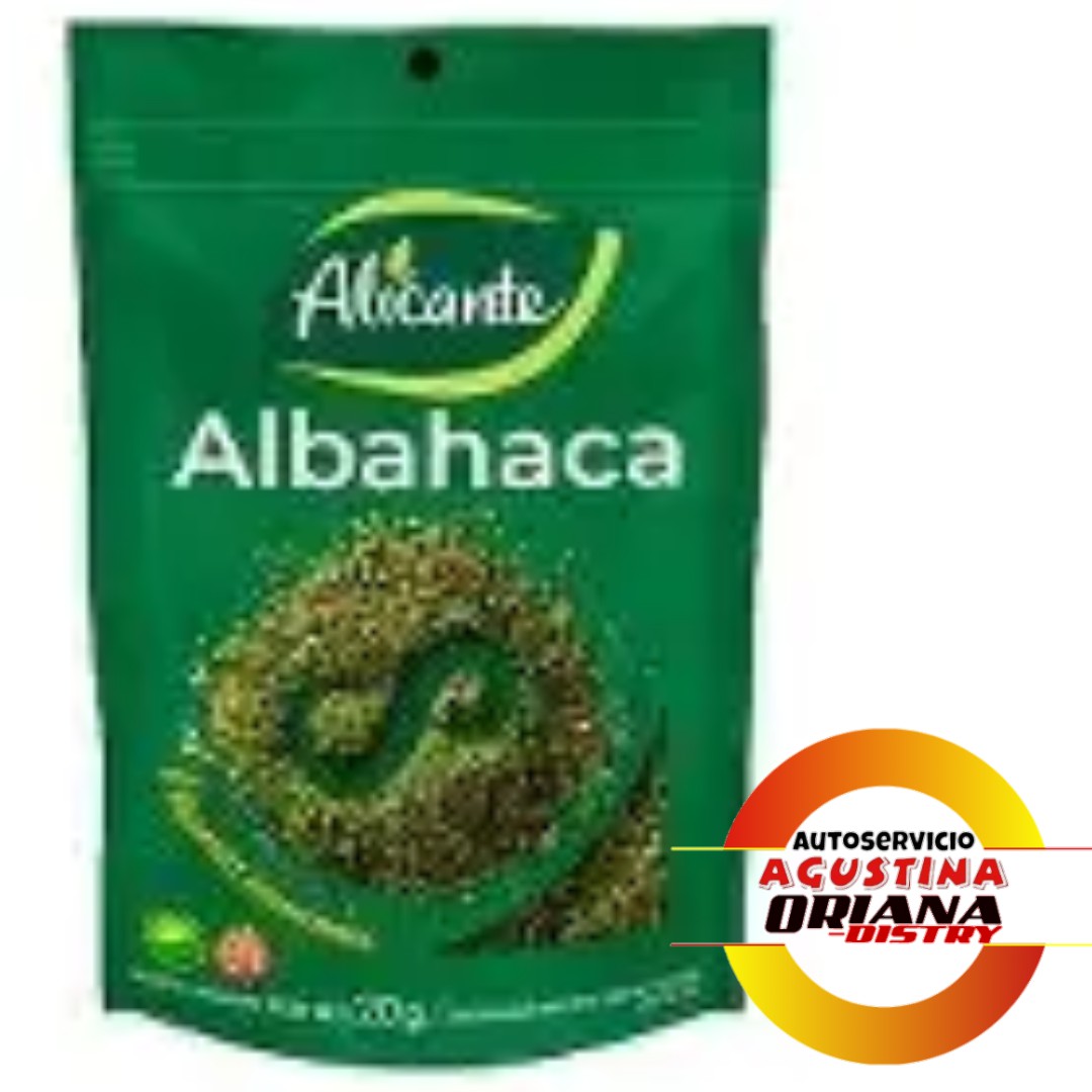CONDIMENTO ALICANTE ALBAHACA 20G
