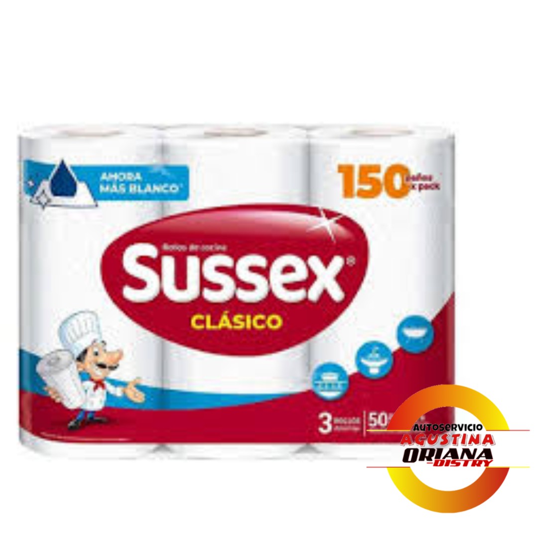 ROLLO C, SUSSEX CLASICO X3 150P