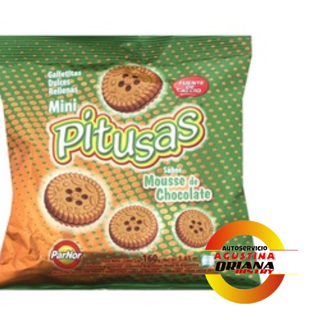 GALLETITAS PITUSAS 160G MOUSSE